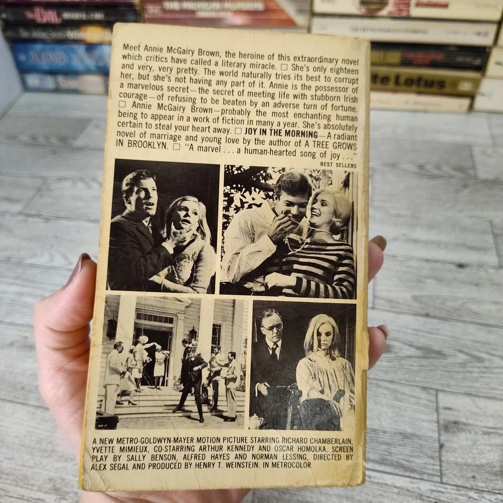 Joy in the Morning Betty Smith 1965 Bantam Paperback Historical‎ Fiction